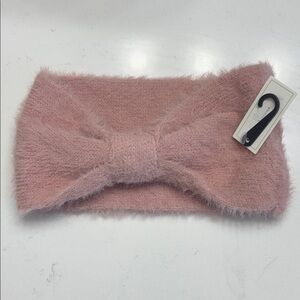 Pink Fuzzy Headband